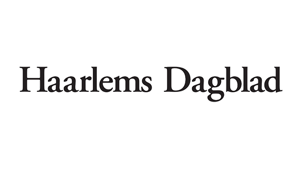 Logo krant Haarlem - Haarlems Dagblad op een transparante achtergrond - 600 * 337 pixels 